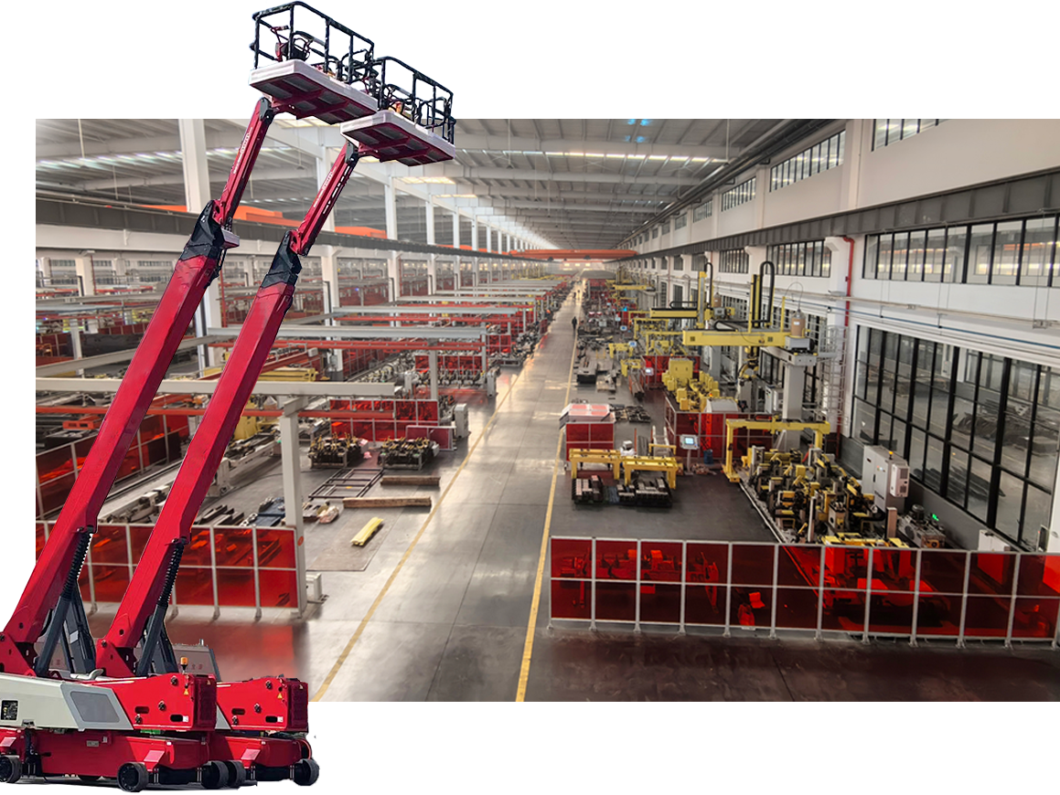 登高車(chē)行業(yè)——大剪叉車(chē)架智能焊接生產(chǎn)線